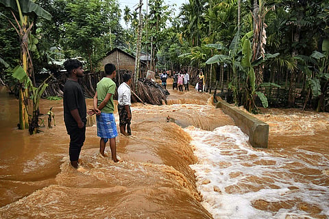 Rains in Nagaon